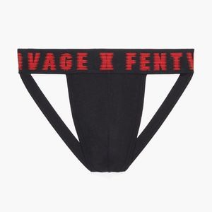 Savage X Fenty Savage X Jock Strap Caviar Small